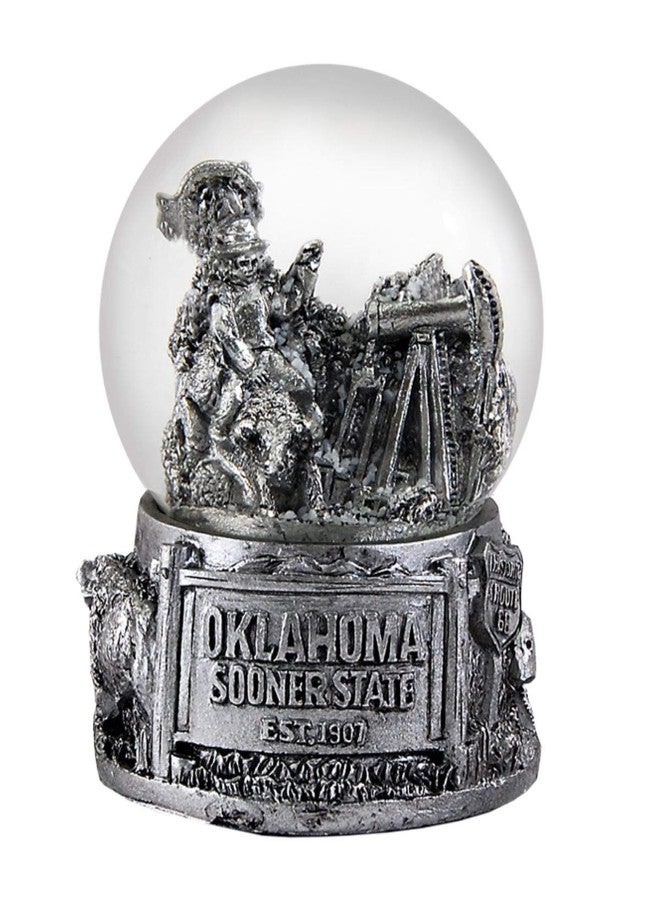 Americaware Oklahoma Snow Globe -65 mm - Image 1